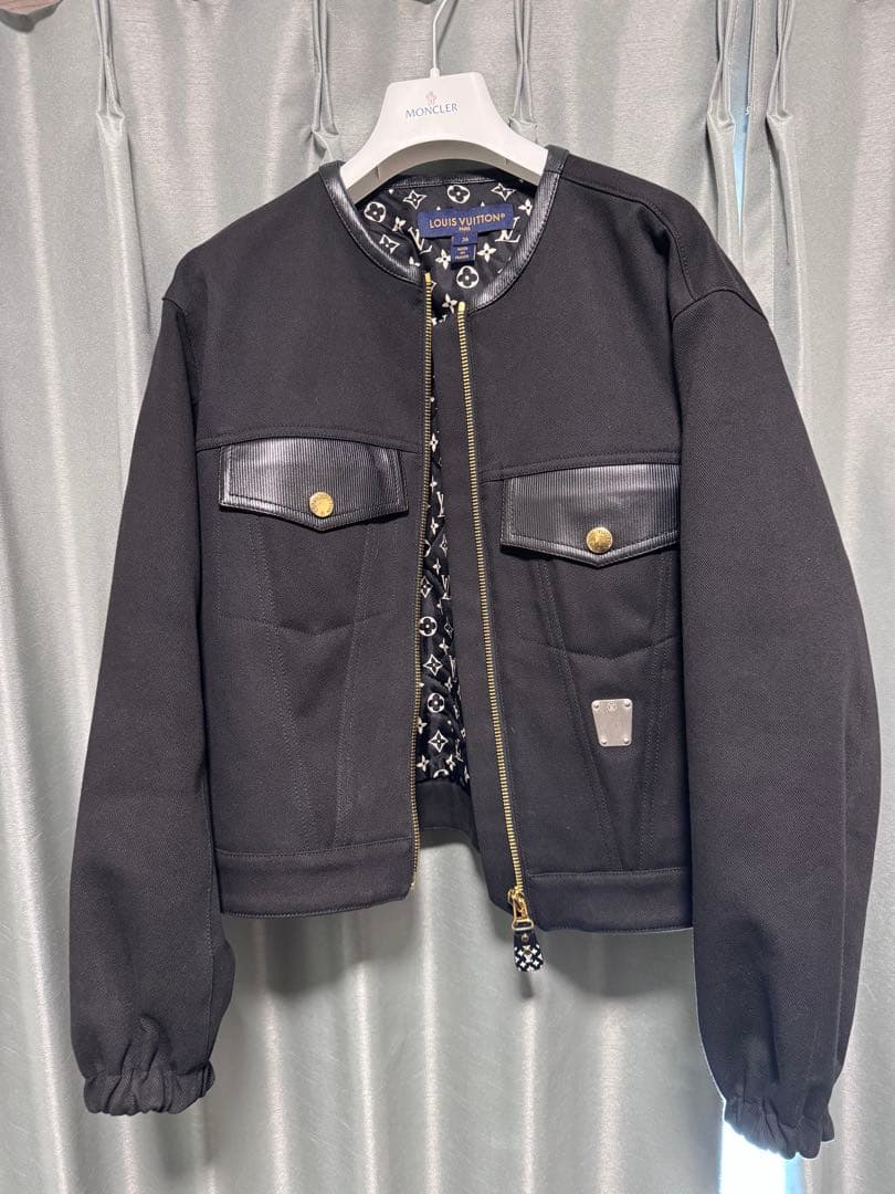 ルイヴィトン　ノーカラージャケット