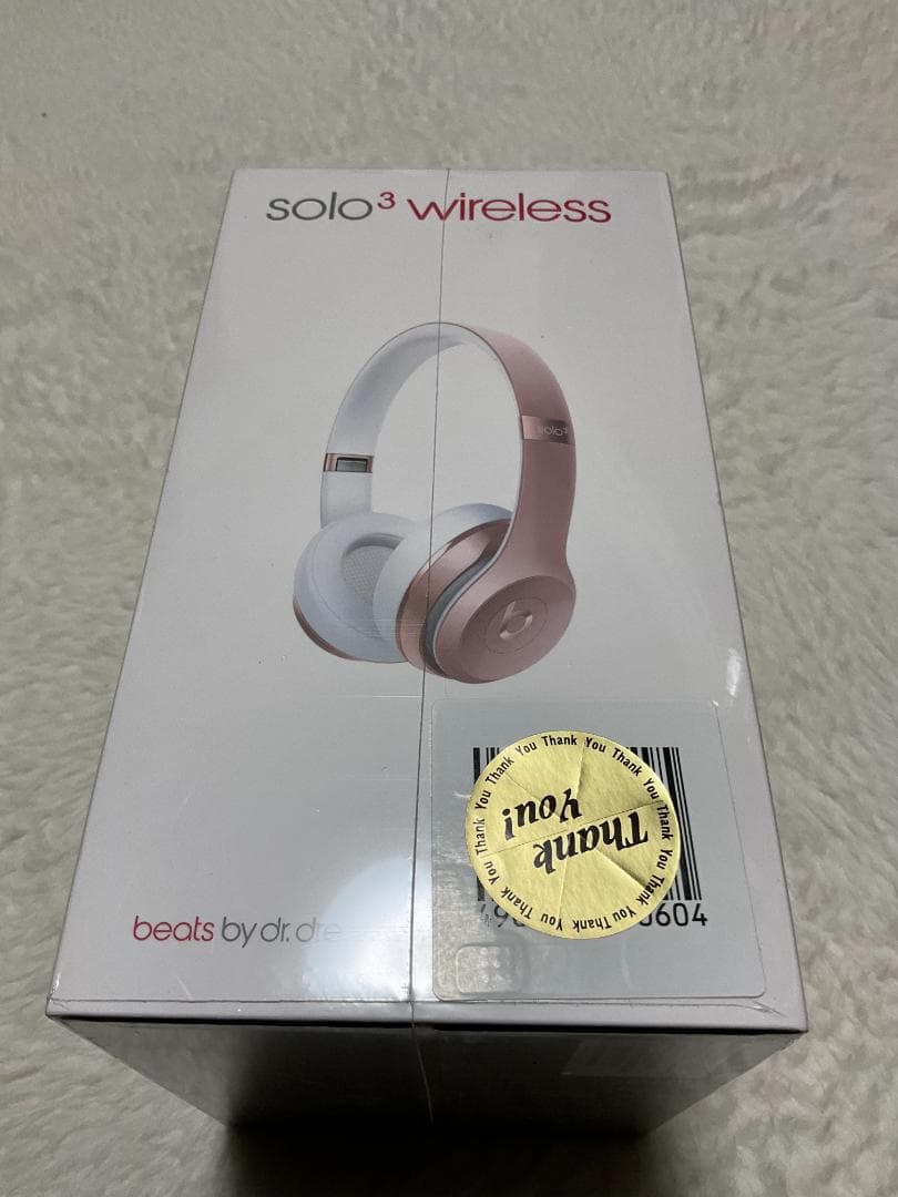 新品 Beats by Dr Dre SOLO3 WIRELESSローズゴールド