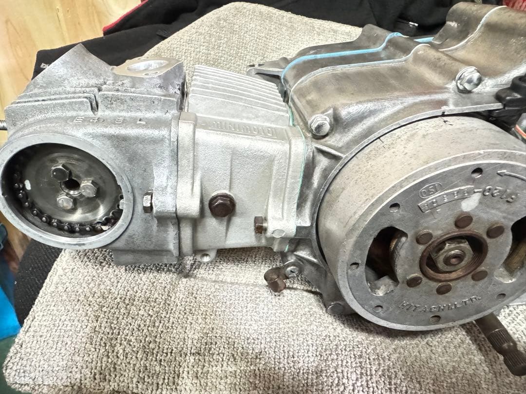 ST50 6v 88cc 70ヘッドエンジン 強化クラッチオイルポンプ　モンキー