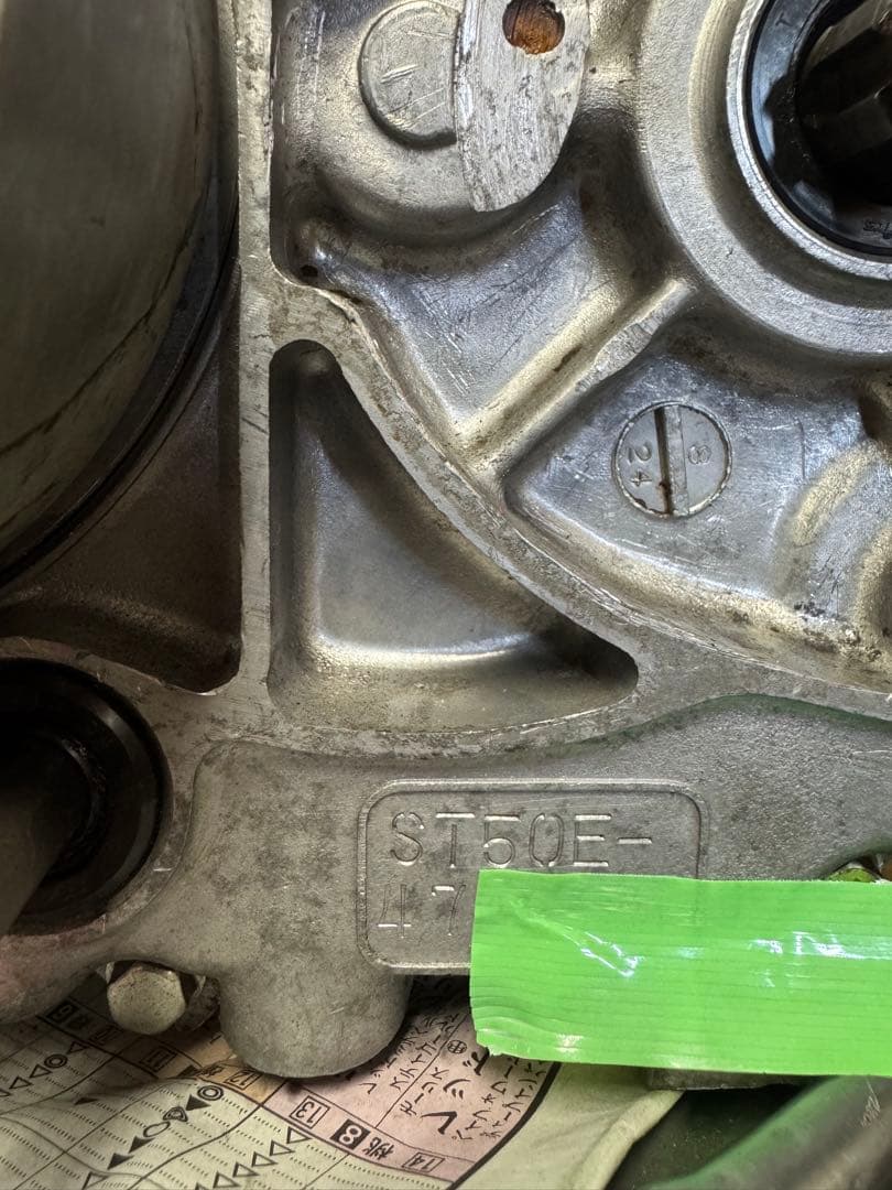 ST50 6v 88cc 70ヘッドエンジン 強化クラッチオイルポンプ　モンキー