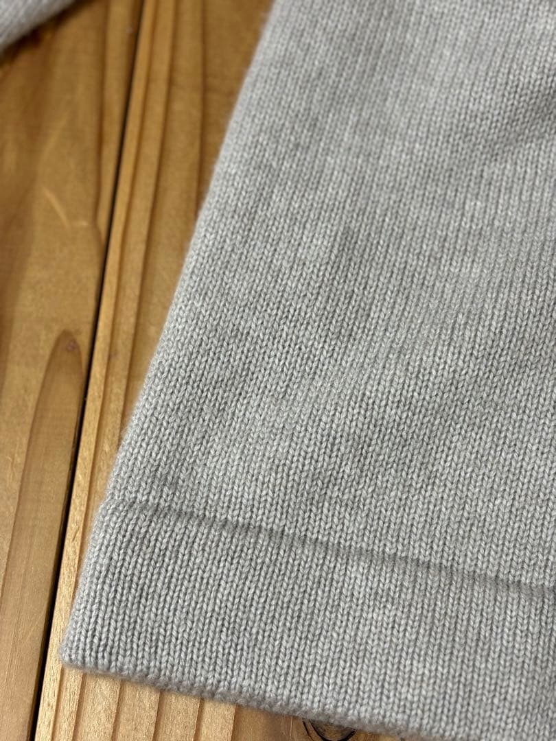 【洗える】23区　カシミヤブレンド ニット ジャケット　38 ベージュ