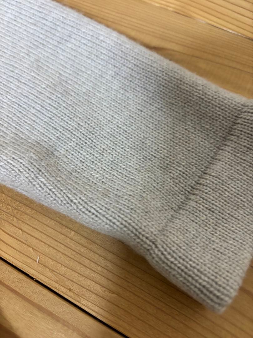 【洗える】23区　カシミヤブレンド ニット ジャケット　38 ベージュ