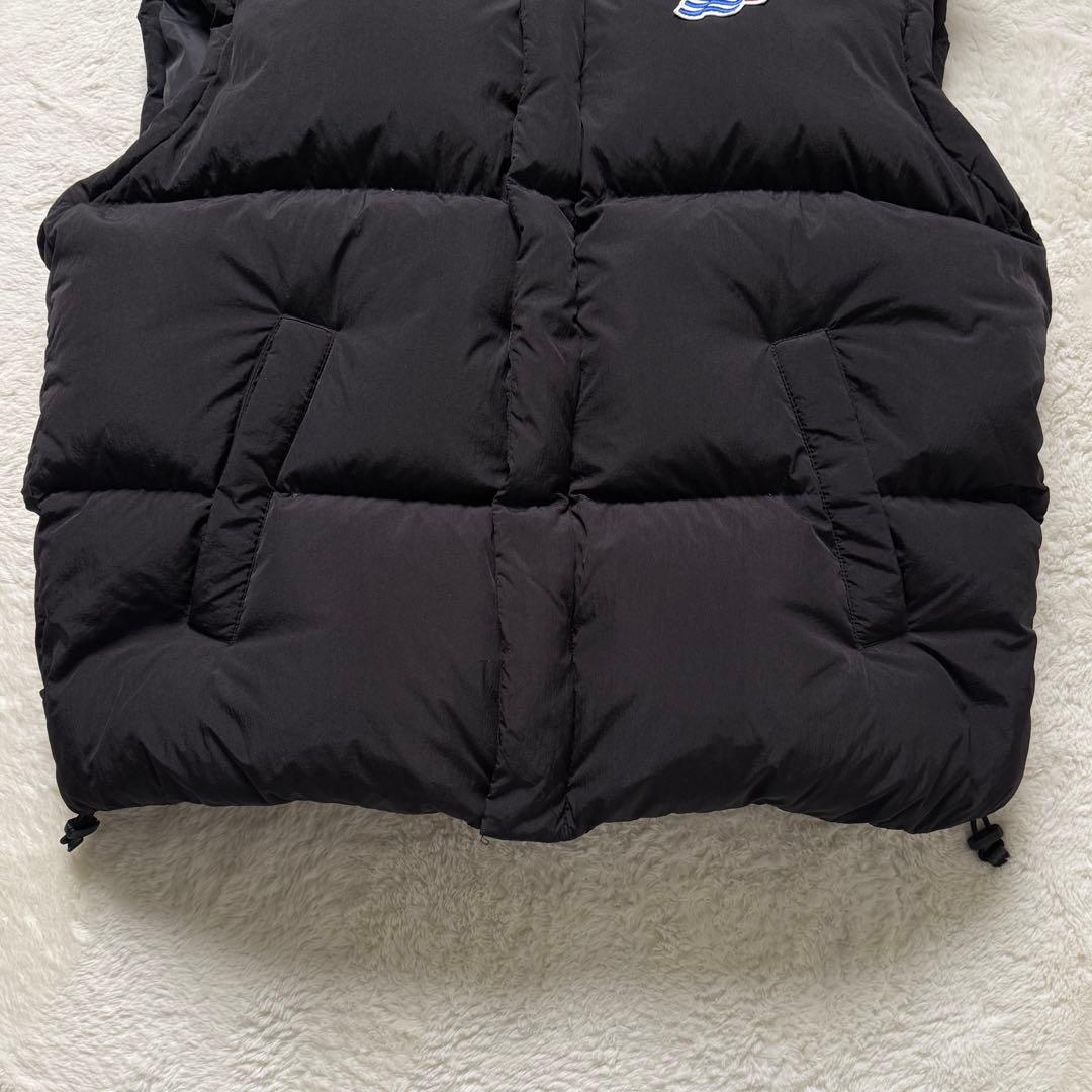 【美品】DIESEL ディーゼル ダウンベスト フード ブラック XL メンズ