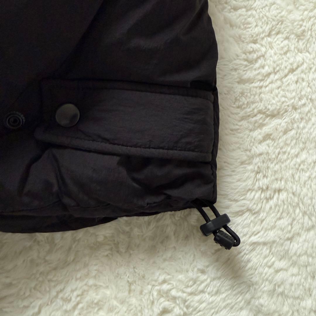 【美品】DIESEL ディーゼル ダウンベスト フード ブラック XL メンズ