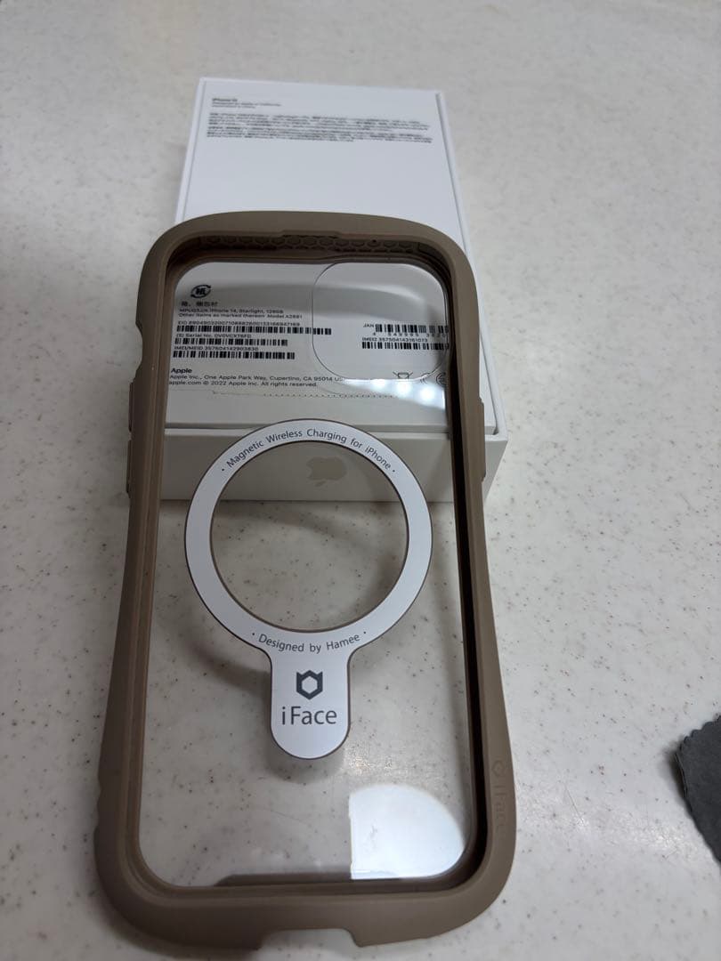 Apple iPhone 14ホワイト　128 本体 元箱付き