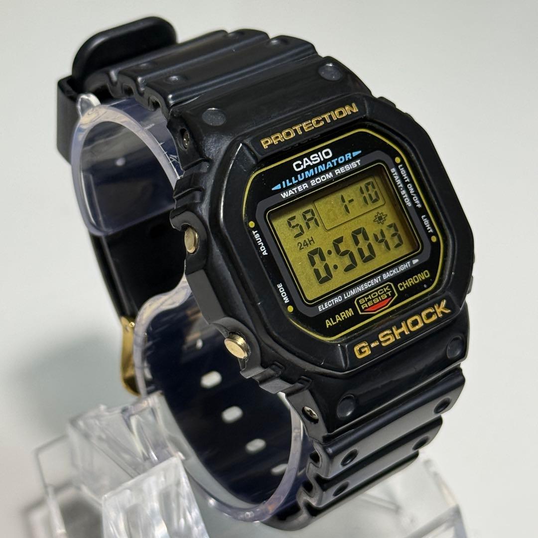 G-SHOCK DW-5600EG-9 初期型 ゴールド フルオリジナルパーツ