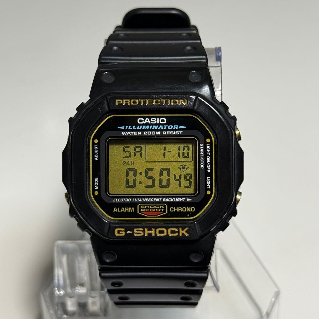 G-SHOCK DW-5600EG-9 初期型 ゴールド フルオリジナルパーツ