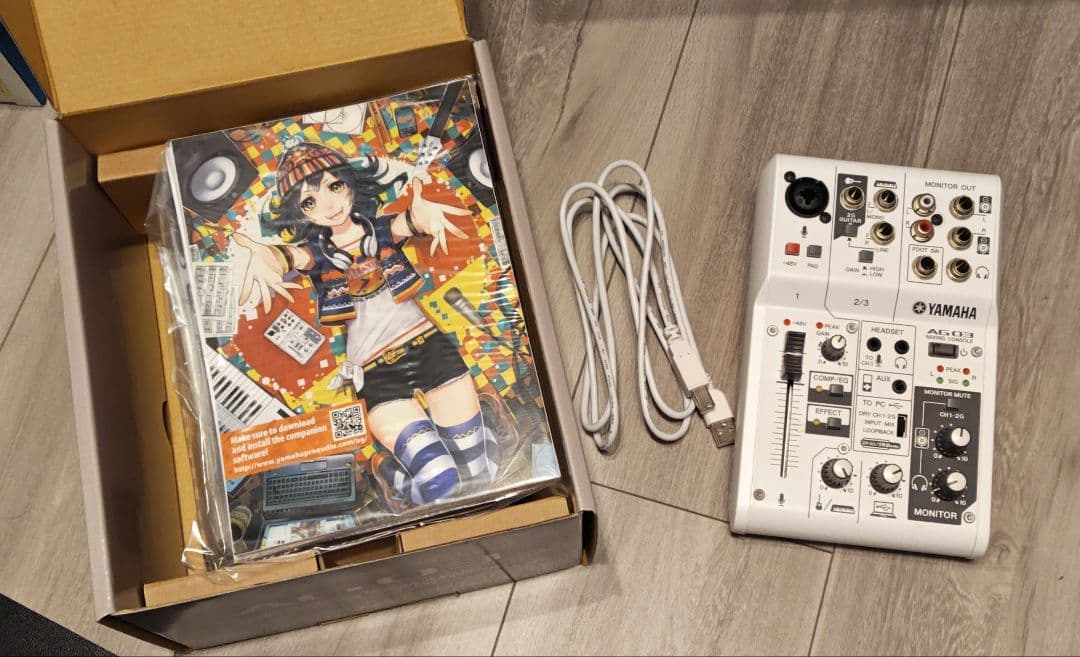 【美品】YAMAHA AG03 オーディオインターフェース