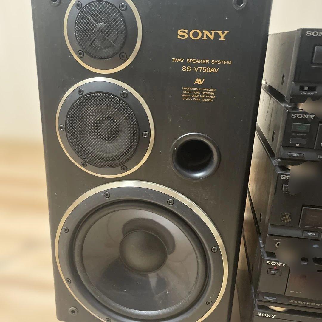 【直接取引手渡し限定】東京都豊島区　ジャンクSONY コンポ LBT-V750