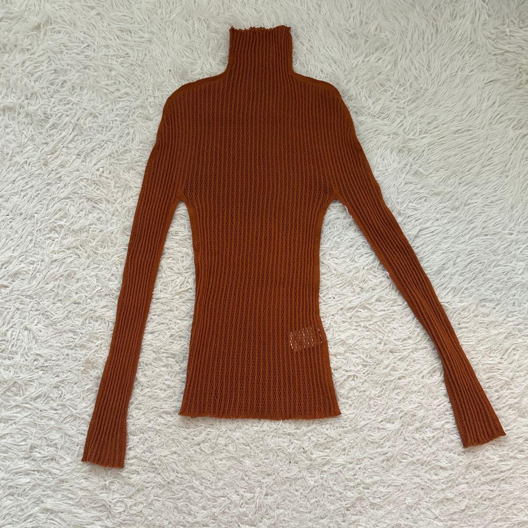 未使用級‼︎ A-POC イッセイミヤケメッシュ ハイネック カットソー