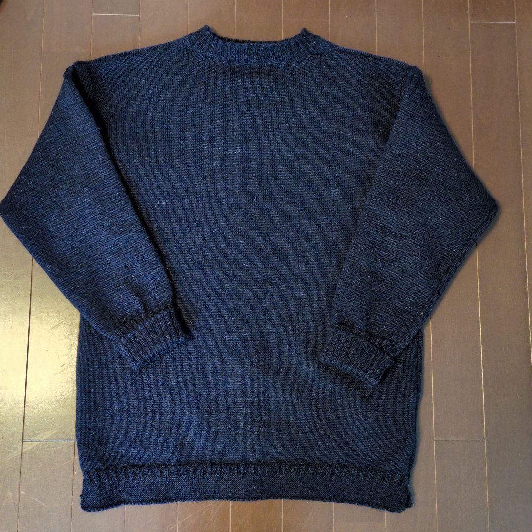 40 Le Tricoteur ル トリコチュール ウールガンジーセーター