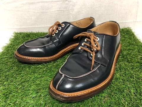 Tricker’s ダルビー M3617 UK6.5 ネイビー 英国製