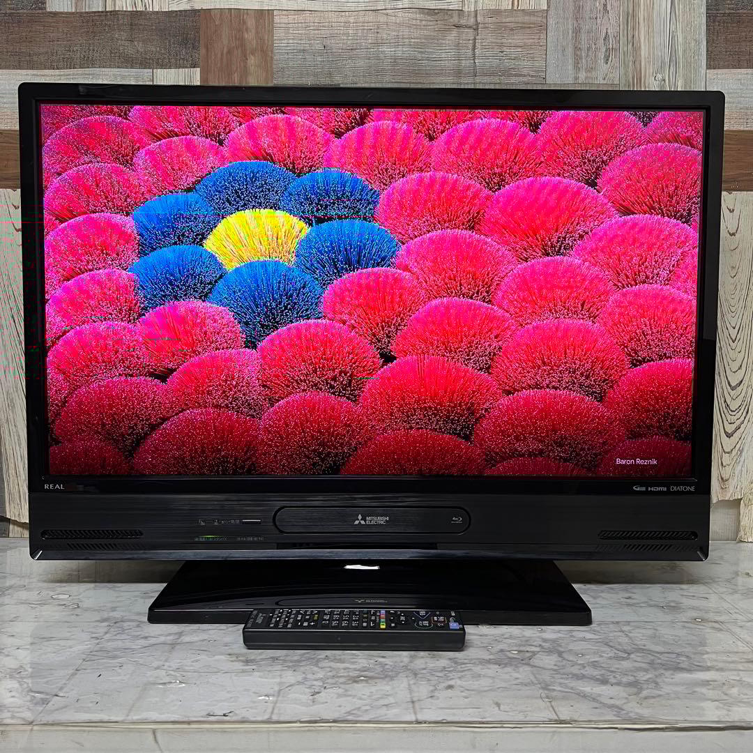 即日受渡❣️全国送料込三菱32型液晶テレビBlu-rayHDD搭載BR⇄ HDD