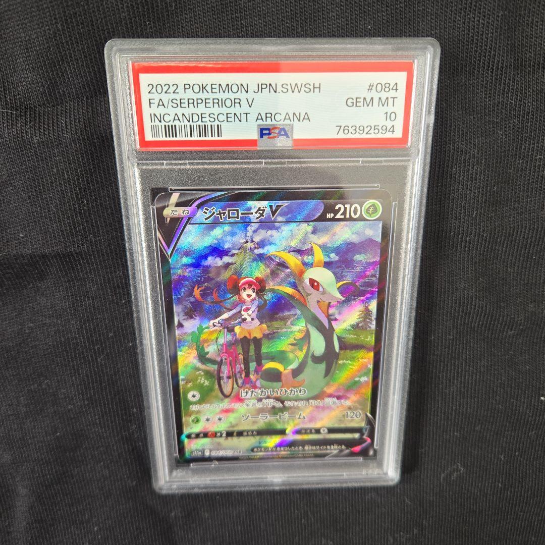 ポケモンカード　ジャローダV　PSA 10