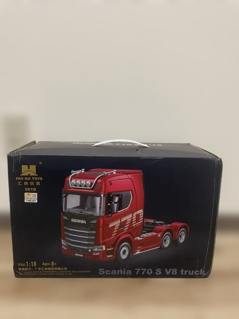 M*K様 1/18 HUINA SCANIA 770S スカニアRC ラジコント