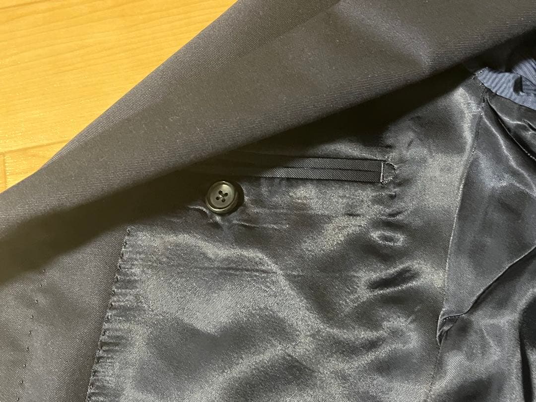 【定価44000円/サイズ50】UNITED ARROWS ネイビーセットアップ