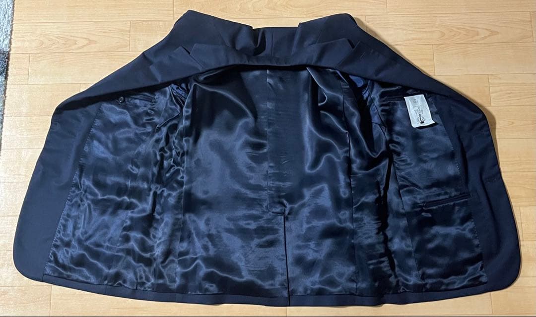 【定価44000円/サイズ50】UNITED ARROWS ネイビーセットアップ