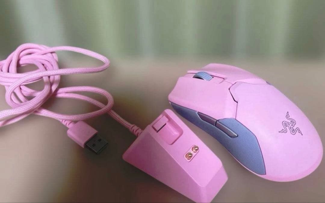 RAZER レーザーVIPER ULTIMATE Quartz Pink マウス