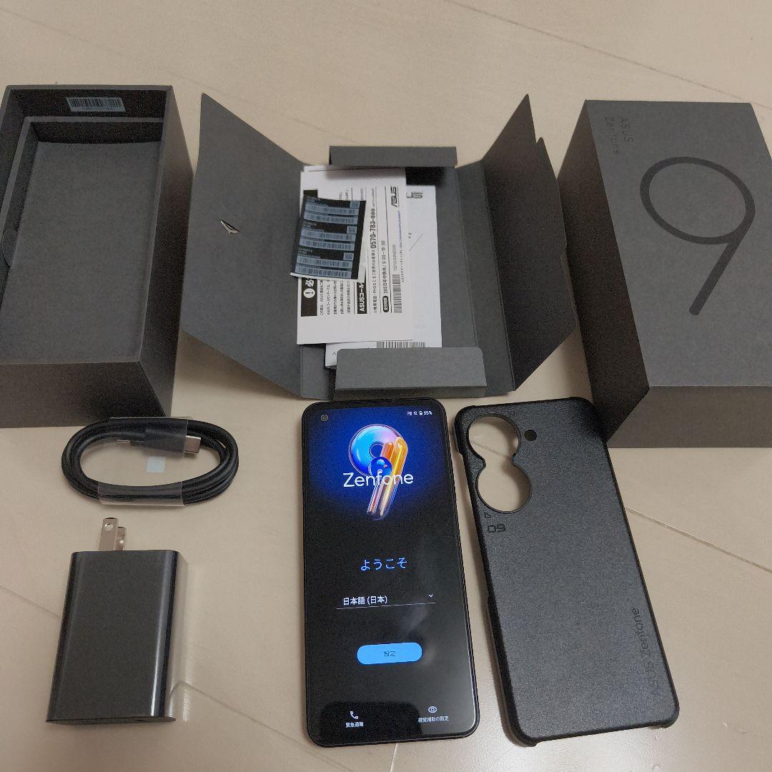 ASUS ZenFone 9 サンセットレッド 本体