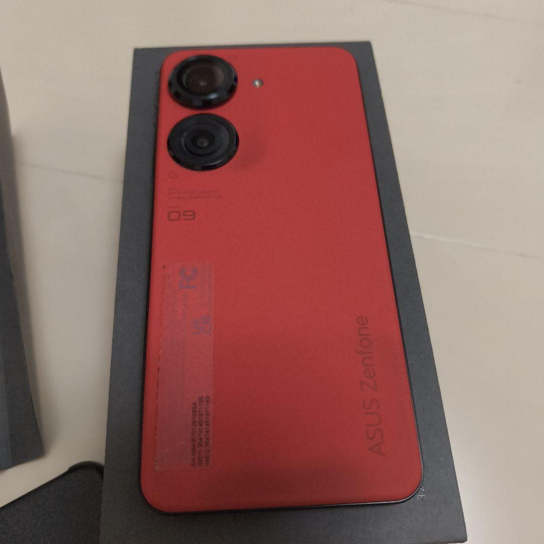 ASUS ZenFone 9 サンセットレッド 本体