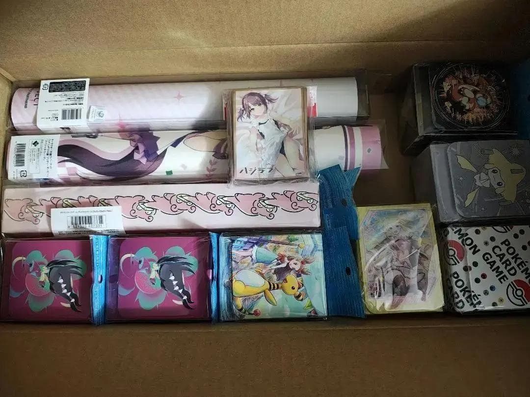 ポケモンカード等　プレイマット　ケース　スリーブ　サプライ　11個　まとめ