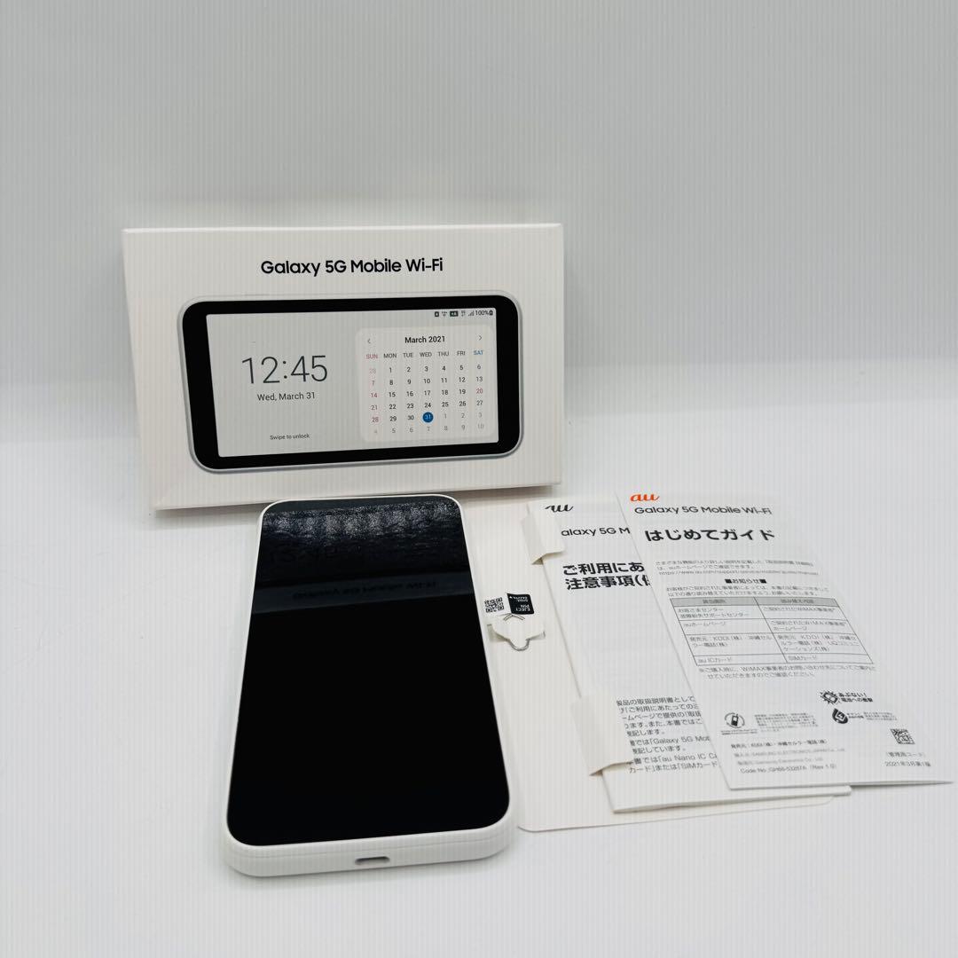 【美品】Galaxy 5G Mobile Wi-Fi SCR01