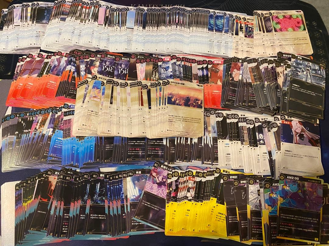 神椿TCG デッキパーツセット800枚くらい