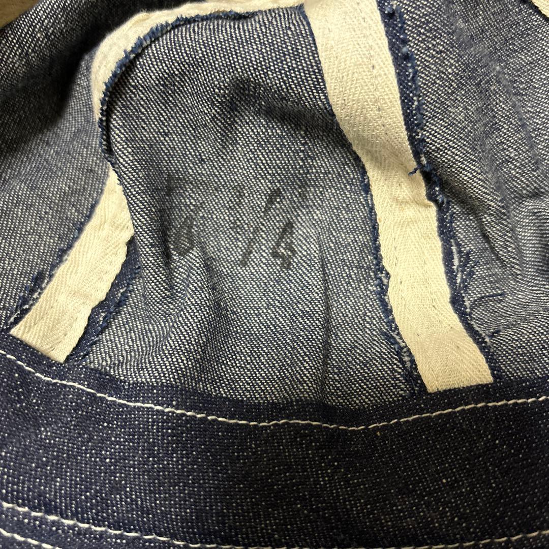 30s us army M-37 デニムハット　デッドストック