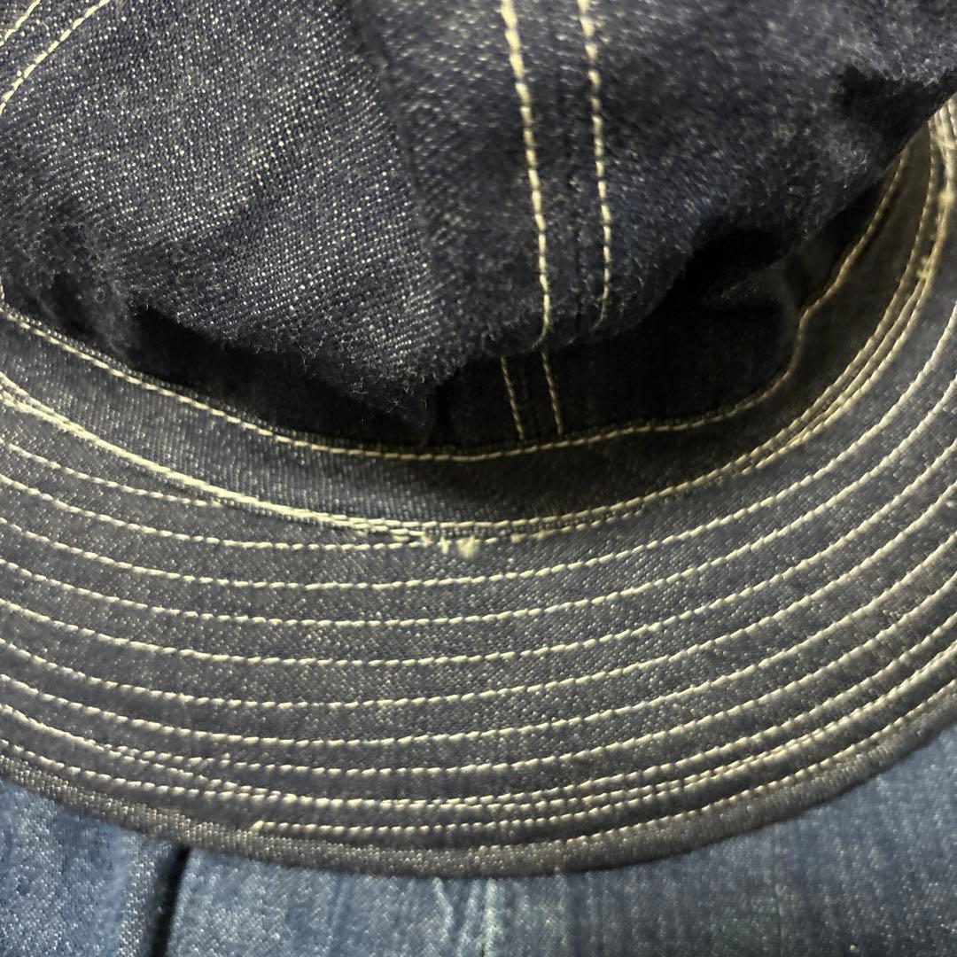 30s us army M-37 デニムハット　デッドストック