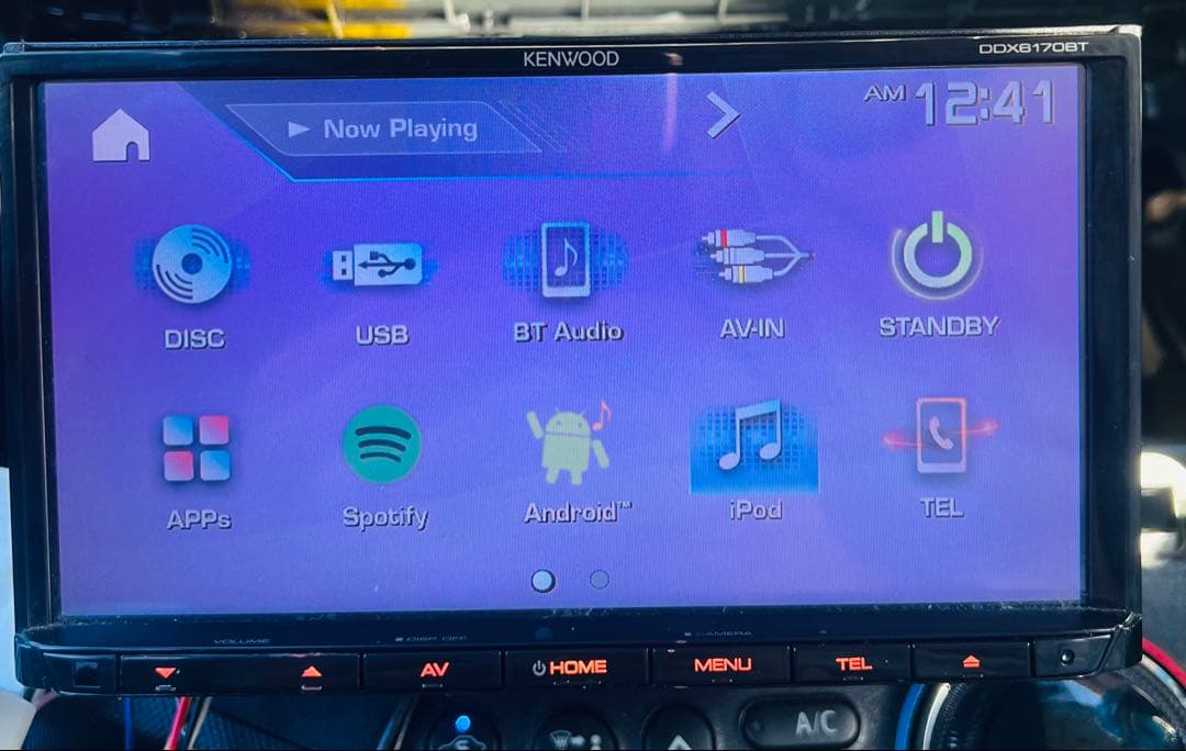 ケンウッド DVDプレイヤー DDX6170BT DVD Bluetooth