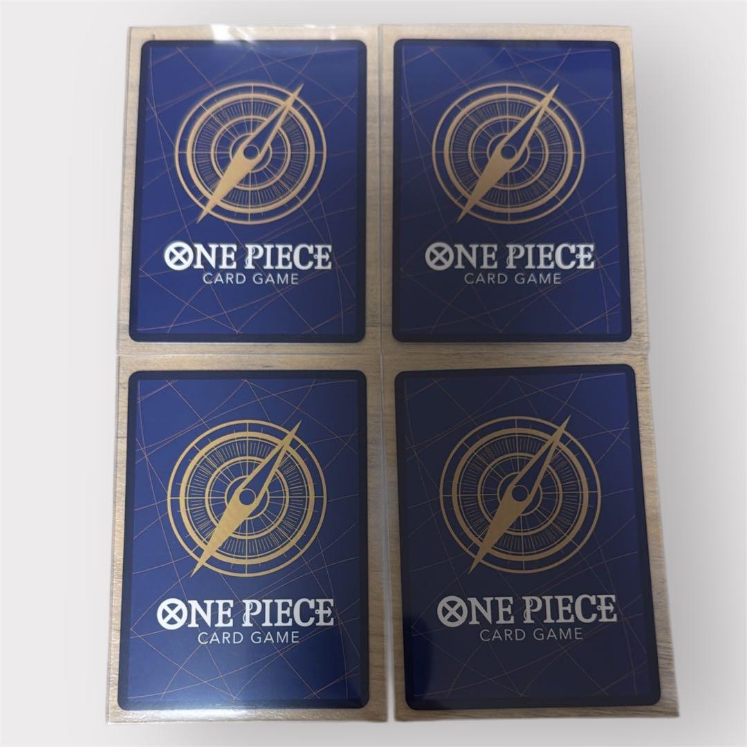 【超美品】ワンピースカード ゾロ SR 4枚セット 白欠け/反りなし