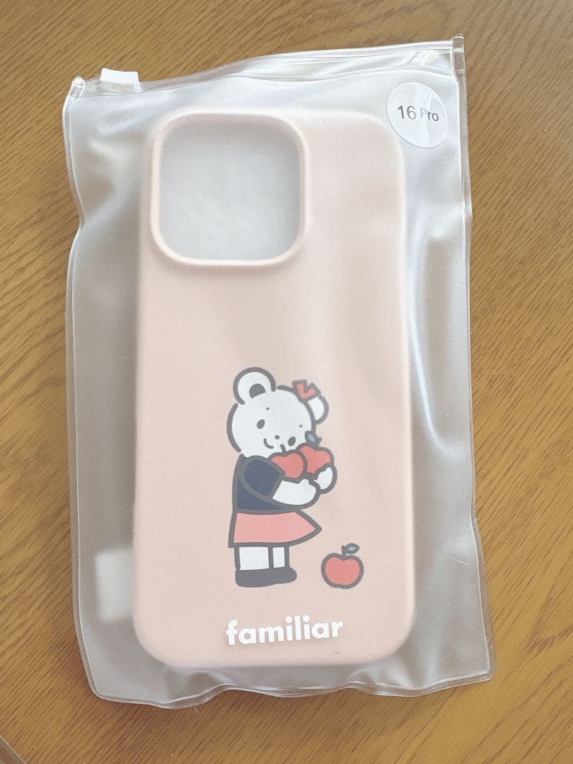 【新品・未使用】ファミリア familiar iPhone16pro ケース