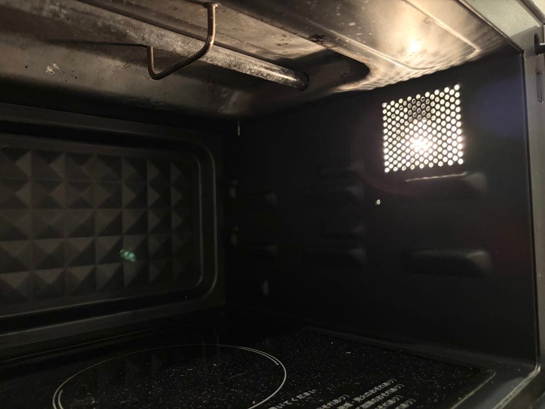 美品大特価！早い者勝ちアイリスオーヤマMO-F1807-Wオーブンレンジ18L白