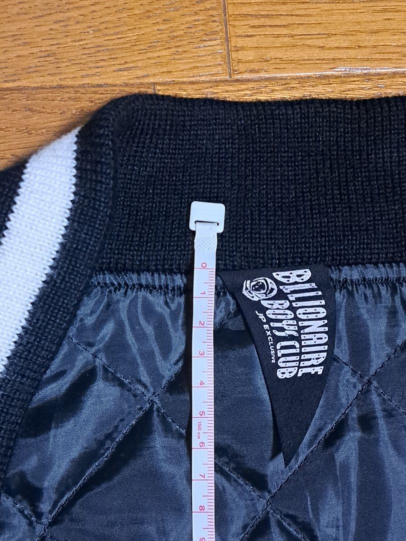 売り切り！定価約50000円 ビリオネアボーイズクラブ スタジャン 黒 M