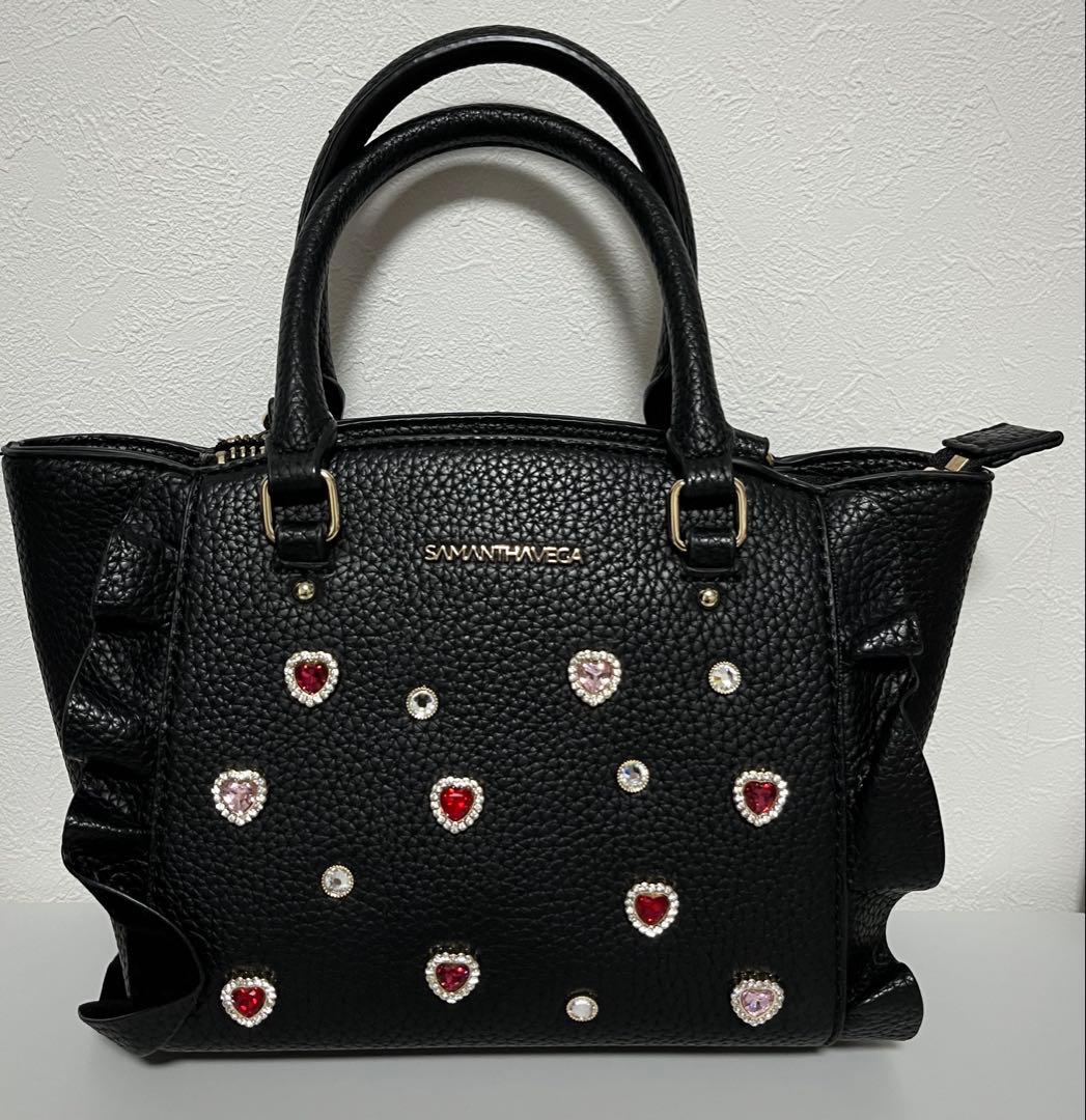 【最終値下げ】サマンサタバサ ビジューフラッター ミニ