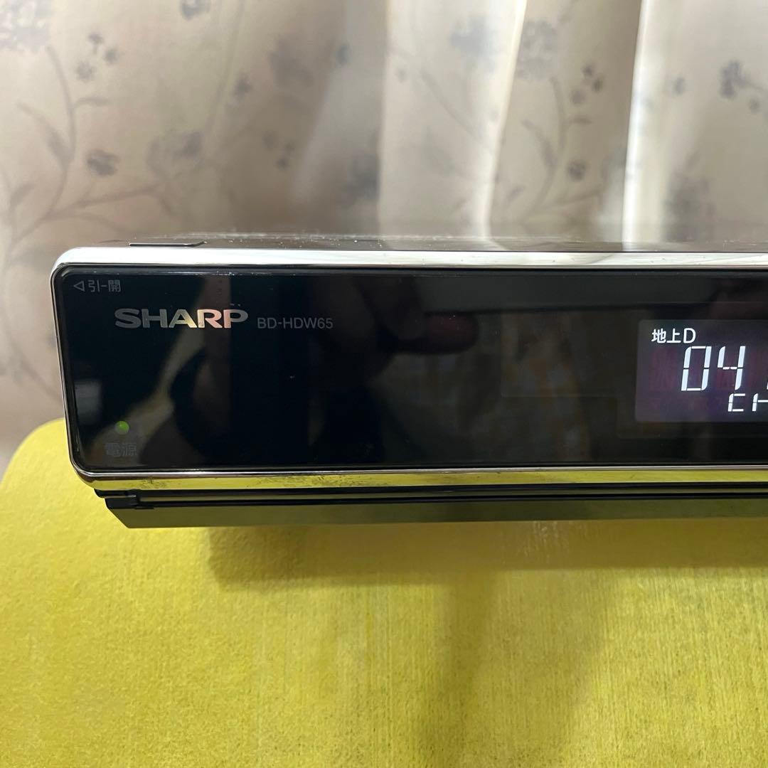 【動作◯】 シャープ ブルーレイレコーダー BD-HDW65