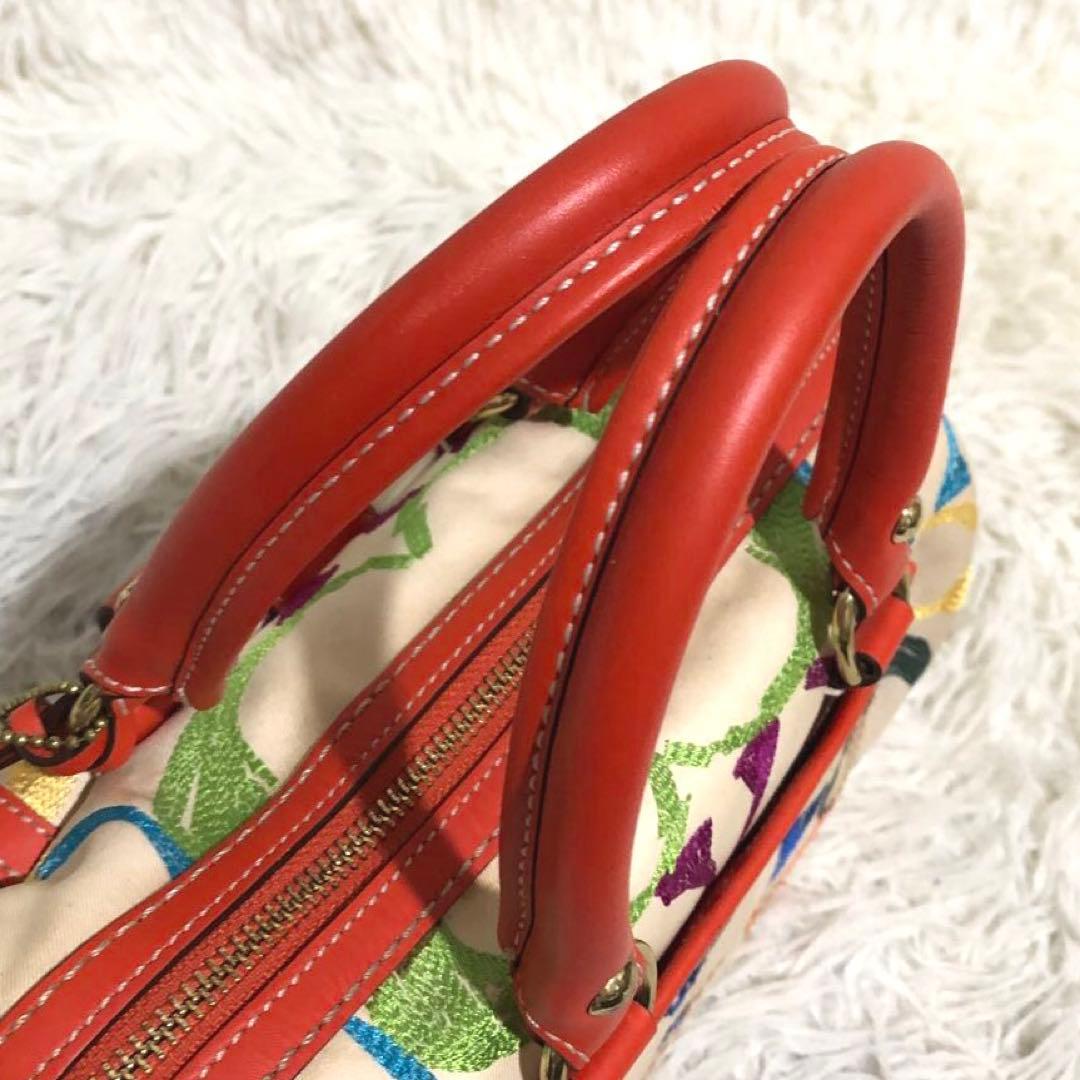 コーチ ハンドバッグ マルチカラー　シグネチャー