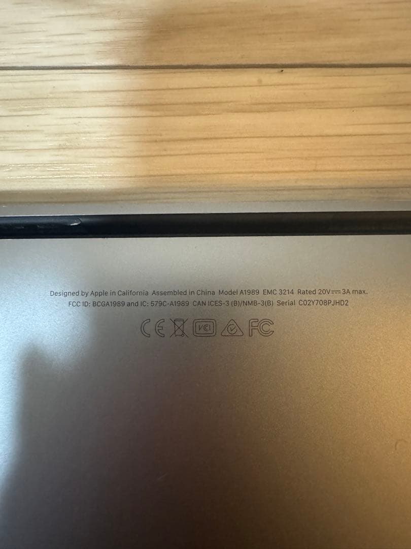 MacBook Pro 13インチ（2018年モデル） Apple ジャンク品