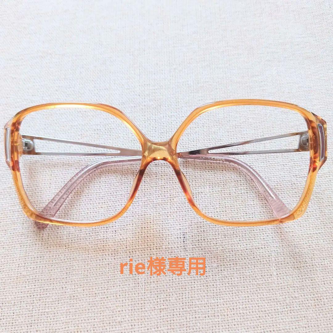 COBRA ヴィンテージフレーム+度無し薄型カラーレンズ 未使用