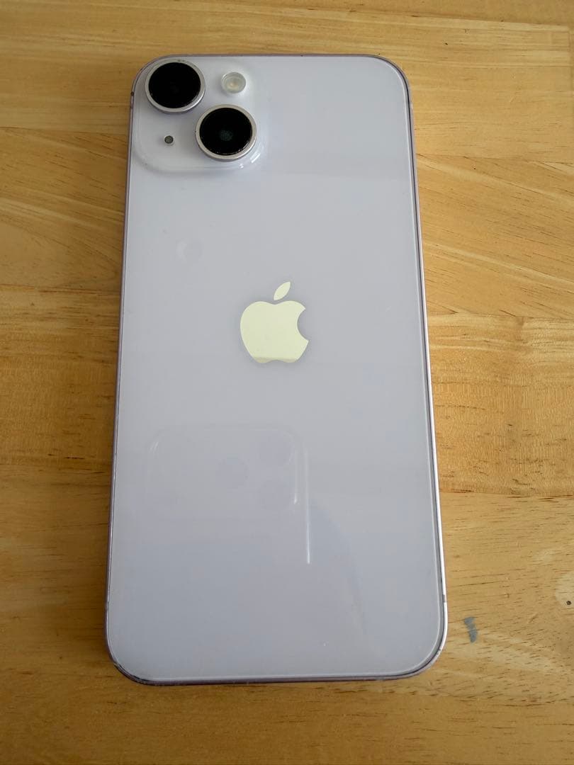 iPhone14 パープル　128GB 美品