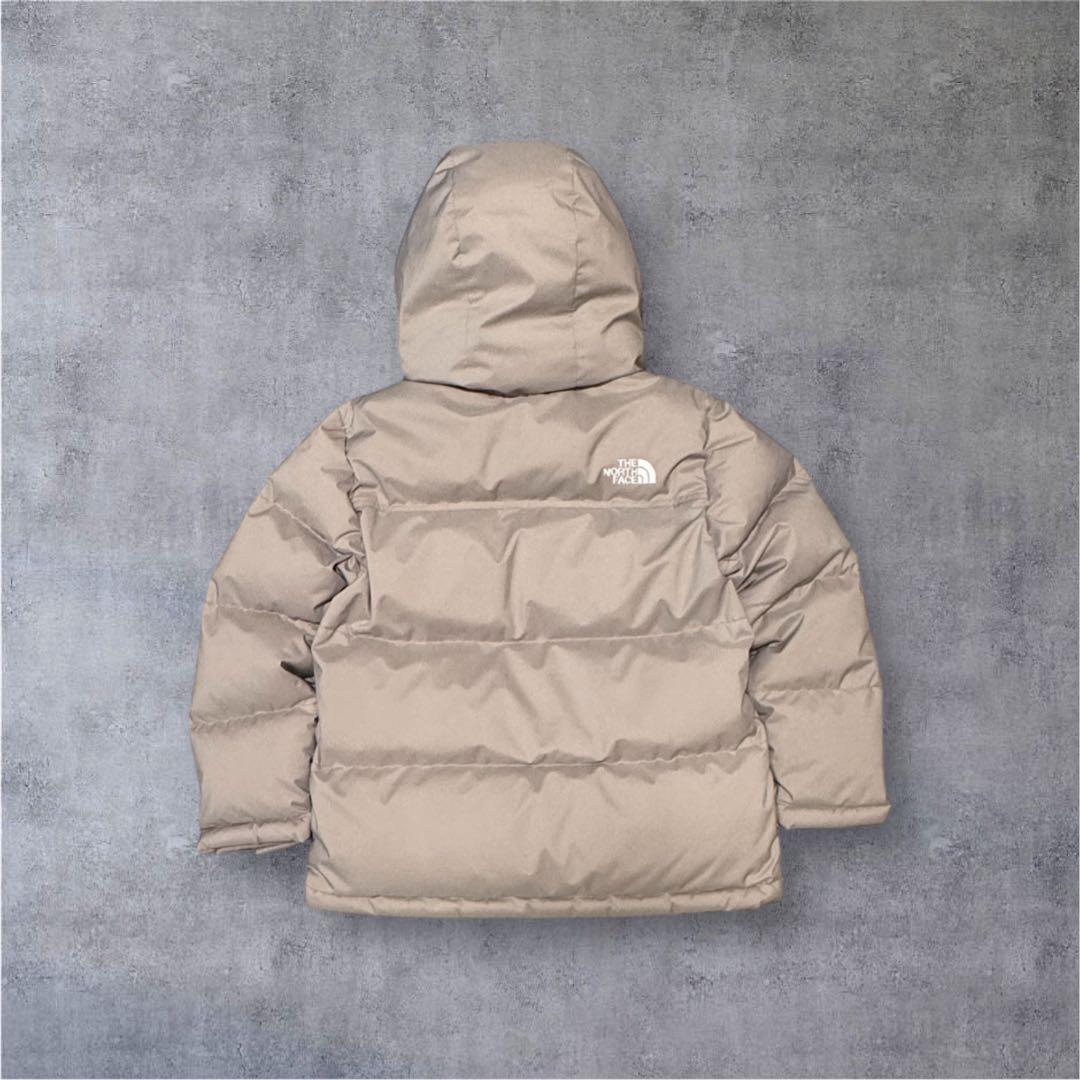 「極美品】THE NORTH FACE ダウンジャケット ベージュ キッズ130