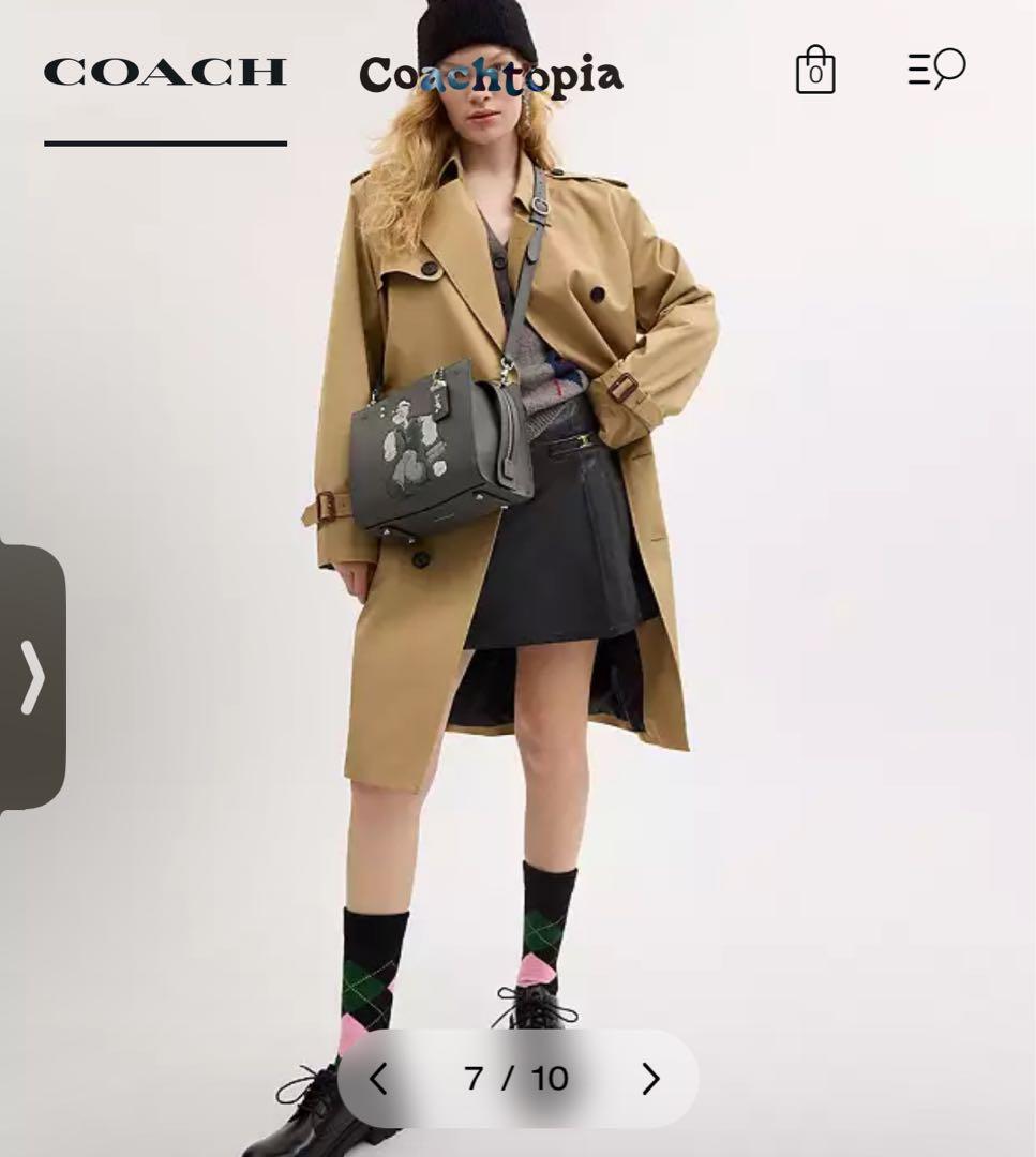 【本物・希少】COACHコーチローグ25ハンドバッグPOPEYEポパイ3way