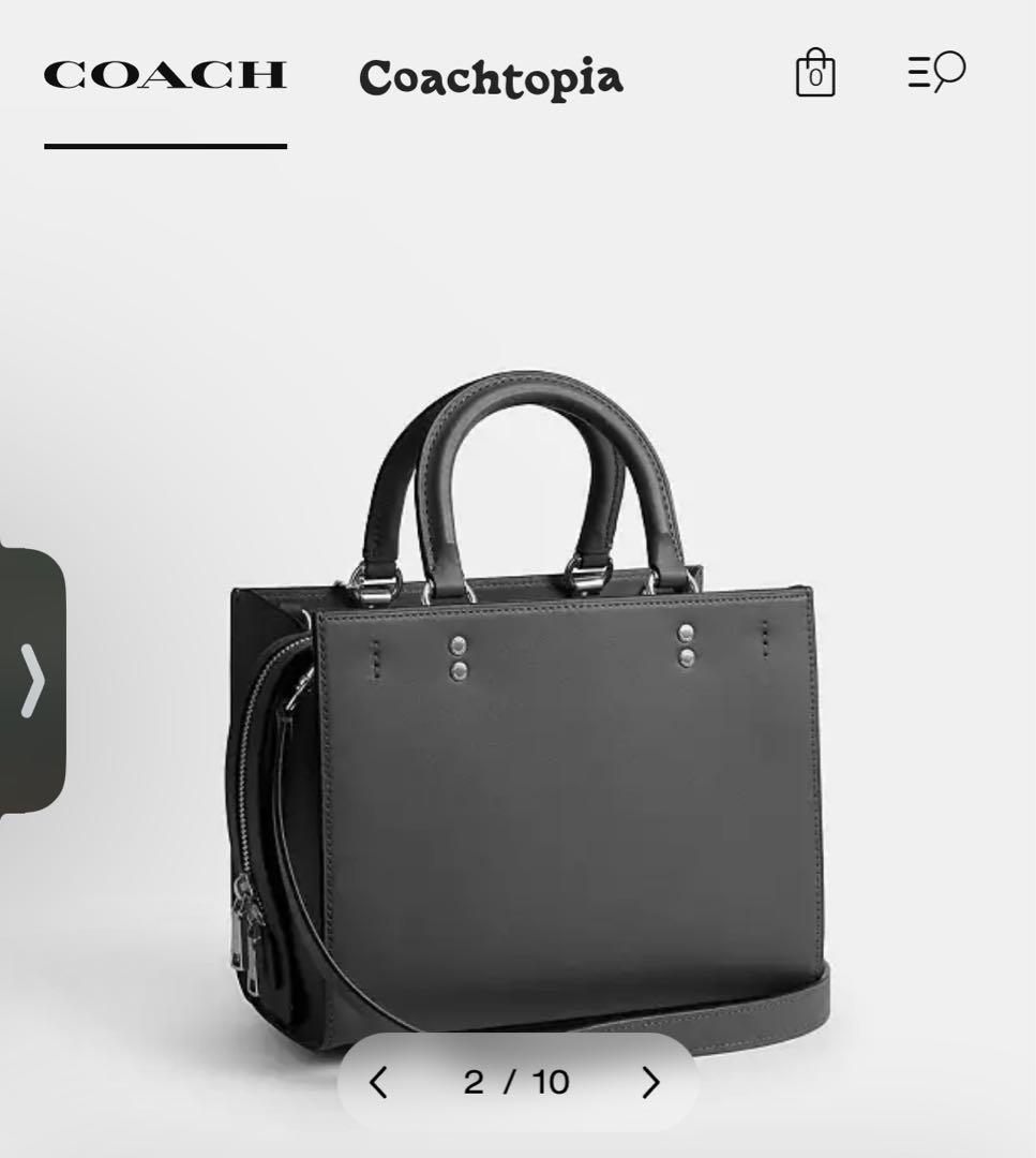 【本物・希少】COACHコーチローグ25ハンドバッグPOPEYEポパイ3way