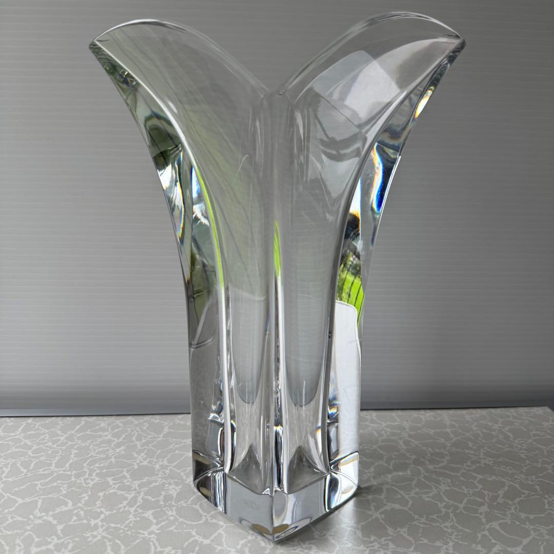 バカラ　BACCARAT 花瓶　ハート　心　フラワーベース