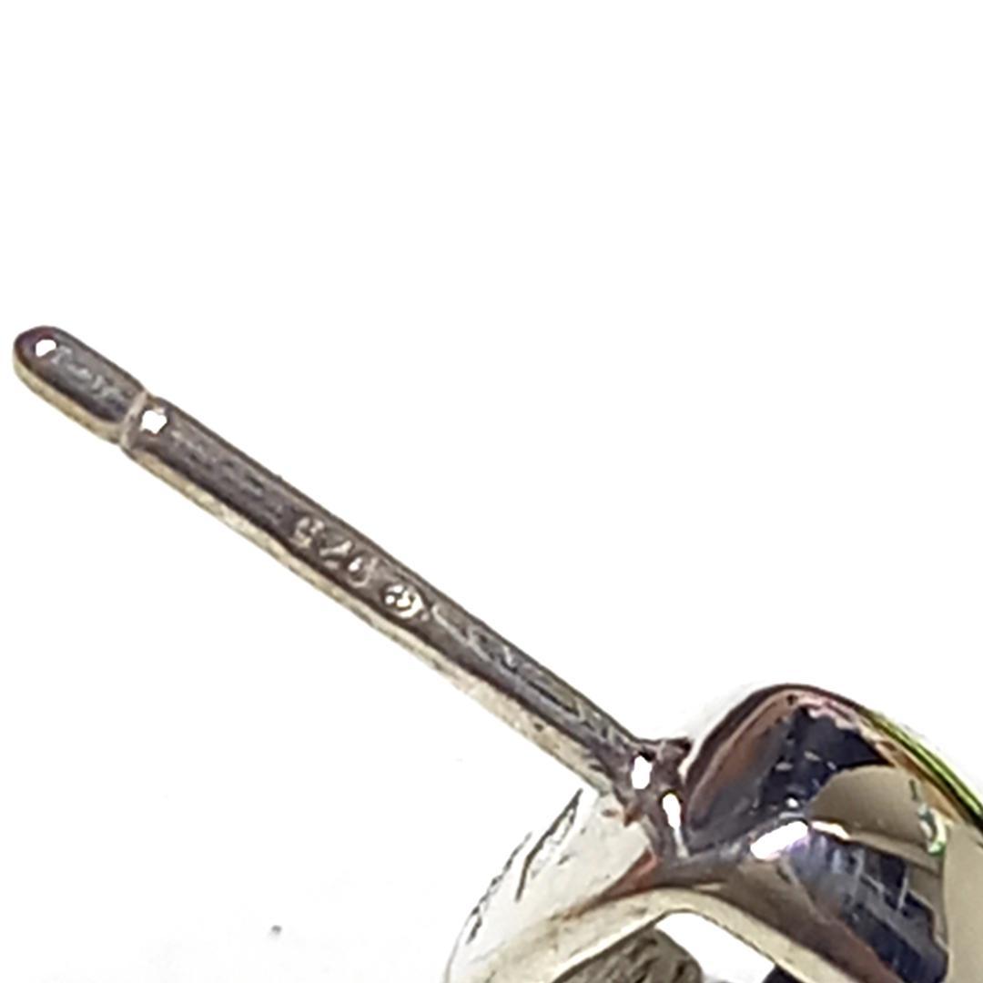 新品仕上げ シャネル ピアス オーバル スイング シルバー 925 片耳 片方