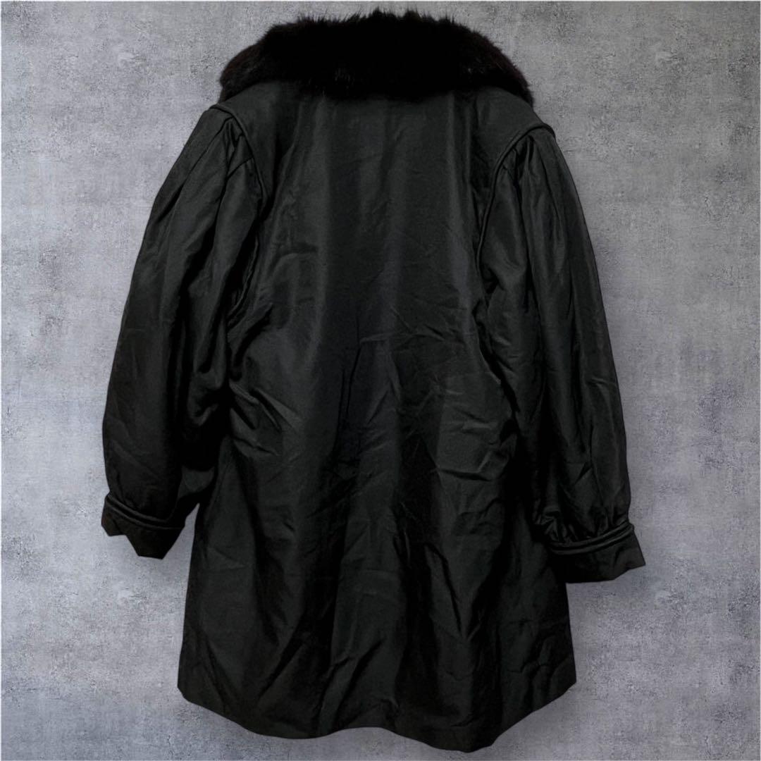 【STAR PARISIAN】ハーフコート　ライナー付（ラム）　フォックスファー