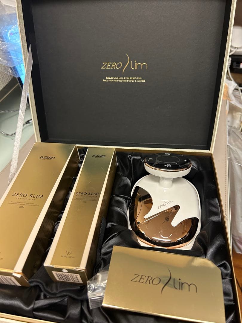 【新品未使用】 ZERO SLIM 美顔器セット ボディジェルフェイスローション