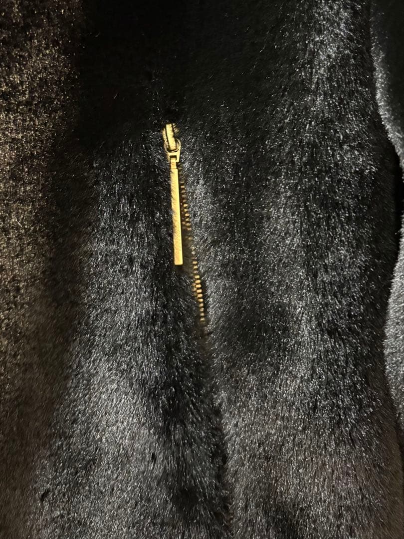 TAMIL タミル ボアコート　ブラック