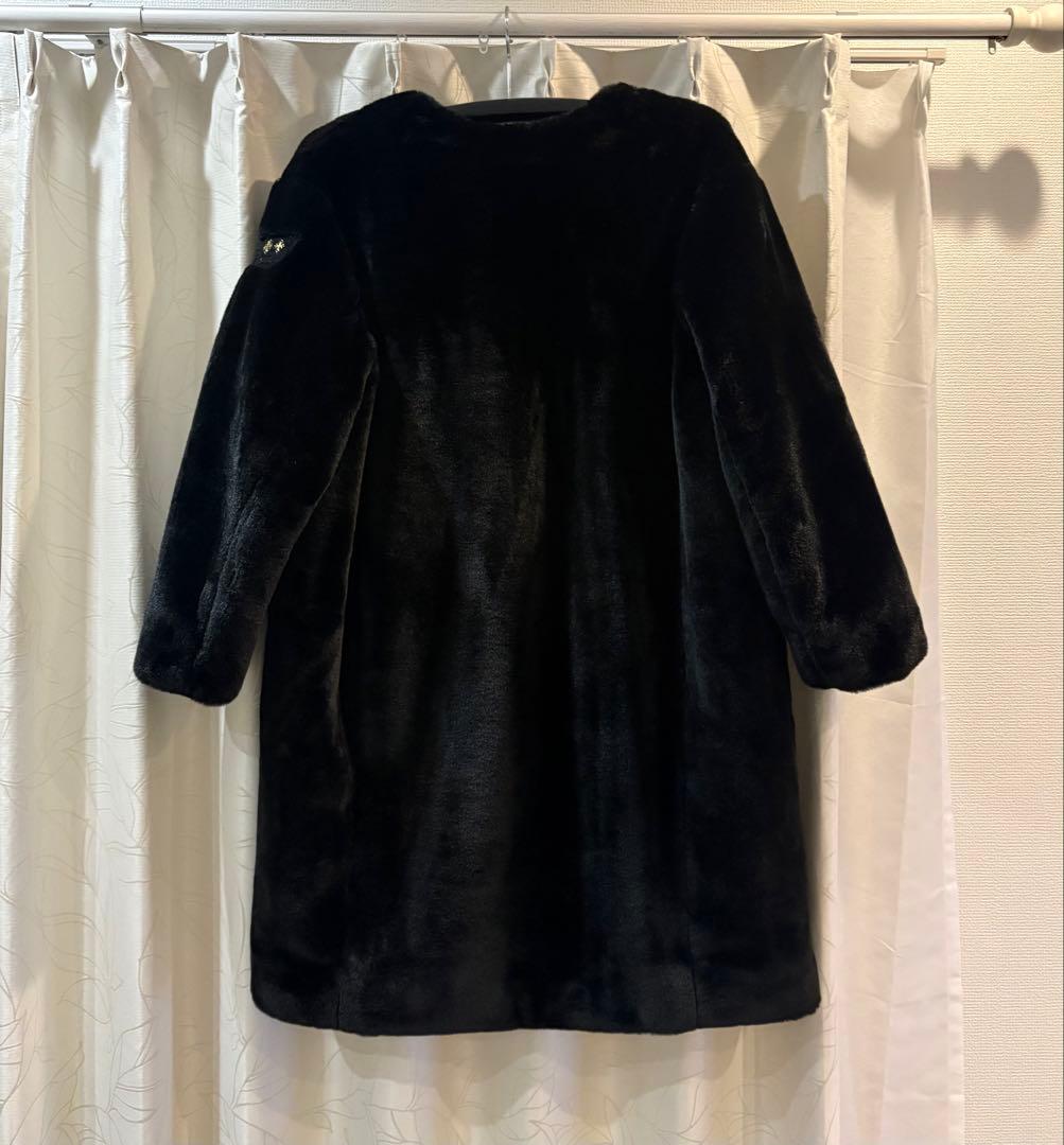 TAMIL タミル ボアコート　ブラック