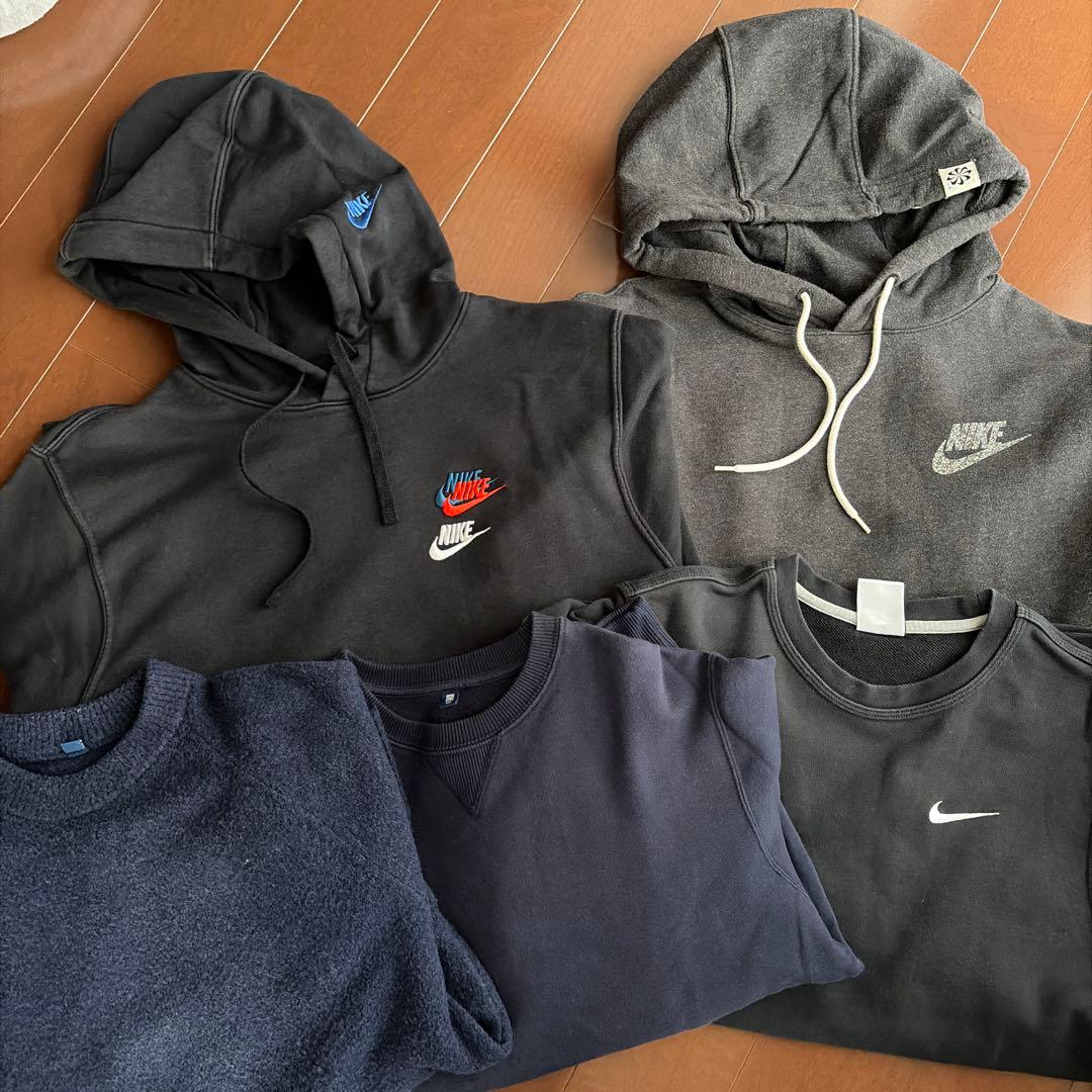 NIKE UNIQLOパーカー＆スウェット5点まとめ売り 155〜165